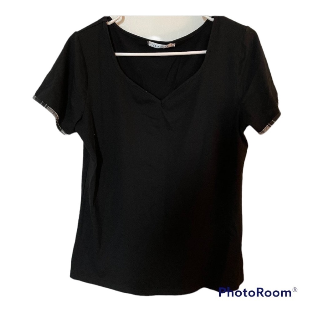 Vlazom Black Sleep/Lounge Shirt – Ladies Size Medium